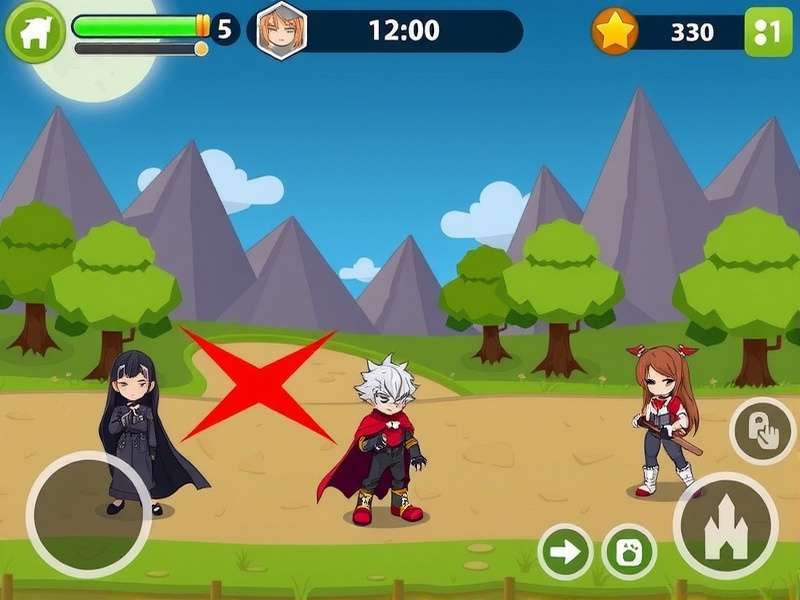 Pret Attack Game Screenshot